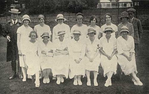 Still ready for stoolball, 1928