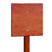 Wooden stoolball wickets